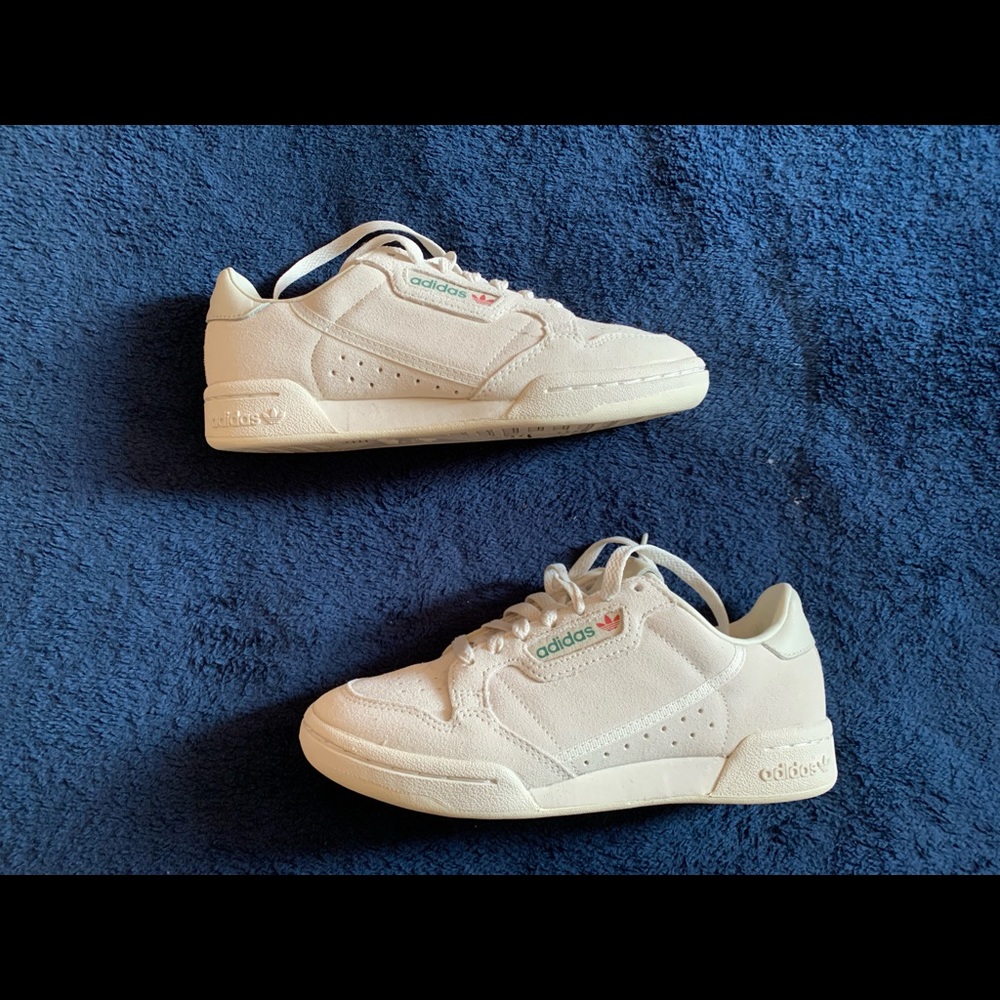 ADIDAS CONTINENTAL 80 RAW WHITE (M) 5 SZ (W) 6.5